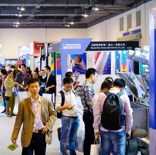 14. International Powder & Bulk Solids Processing Conference & Exhibition (IPB) in Shanghai verzeichnet einen neuen Besucherrekord. 14. International Powder & Bulk Solids Processing Conference & Exhibition (IPB) in Shanghai verzeichnet einen neuen Besucherrekord.