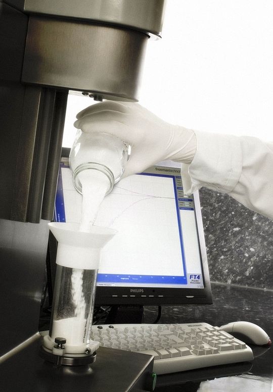 Das FT4 Pulverrheometer von Freeman Technology Das FT4 Pulverrheometer von Freeman Technology