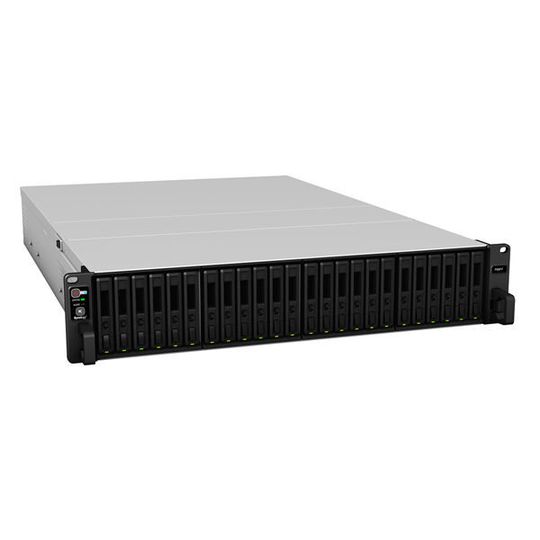 Mit der FlashStation FS3017 bietet Synology nun auch ein All-Flash-NAS an. Mit der FlashStation FS3017 bietet Synology nun auch ein All-Flash-NAS an.