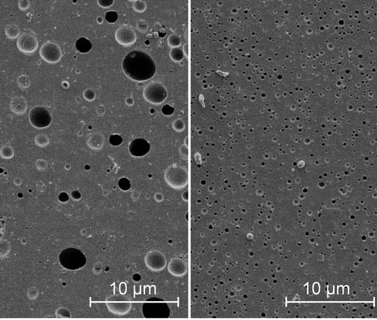 Ein Forschungsprojekt bei IKT und IMWF untersucht, ob die EMW-Methode sowohl für reine Kunststoffsorten als auch Polymerblends einzusetzbar ist, um am Ende sogar Prognosen über Medien-Wechselwirkungen auf Werkstoffkombinationen machen zu können. Ein Forschungsprojekt bei IKT und IMWF untersucht, ob die EMW-Methode sowohl für reine Kunststoffsorten als auch Polymerblends einzusetzbar ist, um am Ende sogar Prognosen über Medien-Wechselwirkungen auf Werkstoffkombinationen machen zu können.