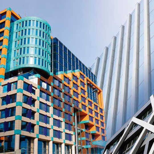 Axalta’s powder coatings are highly resistant to weathering and are well-suited for architectural façade applications. Axalta’s powder coatings are highly resistant to weathering and are well-suited for architectural façade applications.