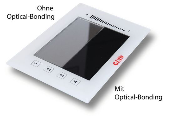 Optical Bonding: Display und Dekorscheibe gehen eine Verbindungs fürs Leben ein