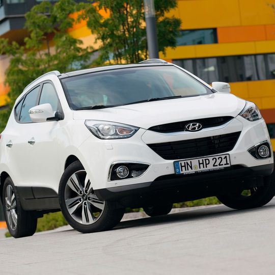 Der Hyundai ix35 ist das SUV mit dem geringsten Wertverlust nach drei Jahren.