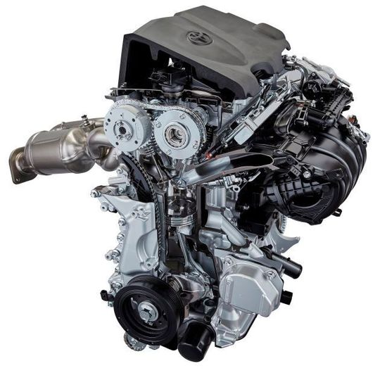 Ungewöhnlich: ein neuer Motor ohne Turbo! Der 2,5-Liter-Vierzylinder von Toyota dürfte vor allem in den USA zum Einsatz kommen.