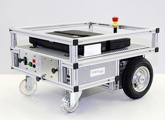 ProfiBot-Baukastensystem von Fraunhofer IAIS: für die betriebliche und überbetriebliche Ausbildung von Mechatronikern ProfiBot-Baukastensystem von Fraunhofer IAIS: für die betriebliche und überbetriebliche Ausbildung von Mechatronikern