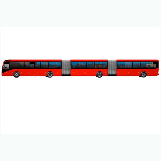 Größere Busse für einen effizienteren Personennahverkehr. Größere Busse für einen effizienteren Personennahverkehr.