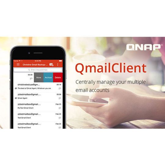 Mit Qmailclient können Nutzer von unterwegs aus ihre E-Mails abrufen und verwalten. Mit Qmailclient können Nutzer von unterwegs aus ihre E-Mails abrufen und verwalten.