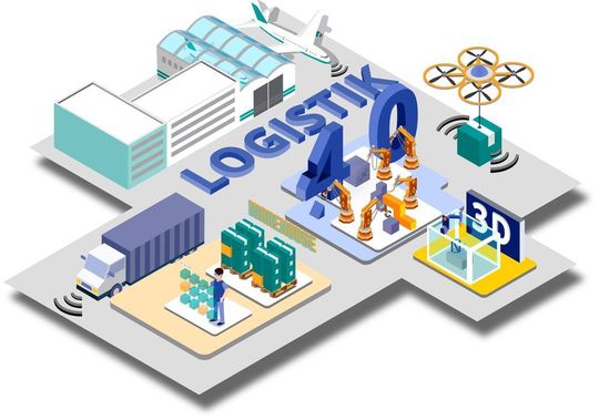 Logistik 4.0 verschärft die Herausforderungen in der Logistik. Logistik 4.0 verschärft die Herausforderungen in der Logistik.