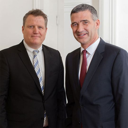 Christian Cuypers (li.) und Björn Böttcher gehören seit einigen Wochen zur Geschäftsführung von Dello.