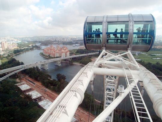 Großprojekt für Paul Vahle: der Singapur Flyer, das größte Riesenrad der Welt. Großprojekt für Paul Vahle: der Singapur Flyer, das größte Riesenrad der Welt.
