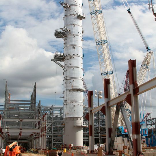 Cracker plant installed by Fluor (sample image) Cracker plant installed by Fluor (sample image)