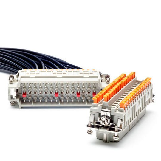 Die CDSH-Squich-Serie mit Käfigzugfedertechnik vereint Zeitersparnis mit größerem Platzangebot für bis zu 80 % mehr Kontakte bei gleicher Baugröße. Die CDSH-Squich-Serie mit Käfigzugfedertechnik vereint Zeitersparnis mit größerem Platzangebot für bis zu 80 % mehr Kontakte bei gleicher Baugröße.
