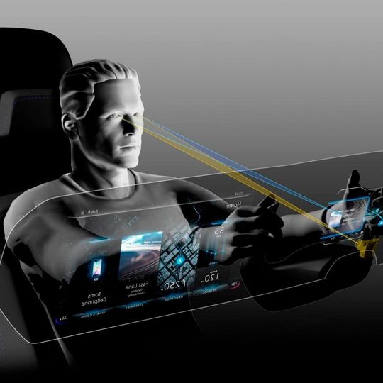 VW setzt bei Zukunftskonzepten für den Innenraum auf Eye-Tracking. VW setzt bei Zukunftskonzepten für den Innenraum auf Eye-Tracking.