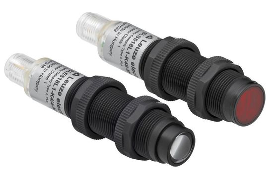 Einstrahl-Sicherheits-Lichtschranke SLS 518 für den Einbau bei beengten Platzverhältnissen. Einstrahl-Sicherheits-Lichtschranke SLS 518 für den Einbau bei beengten Platzverhältnissen.