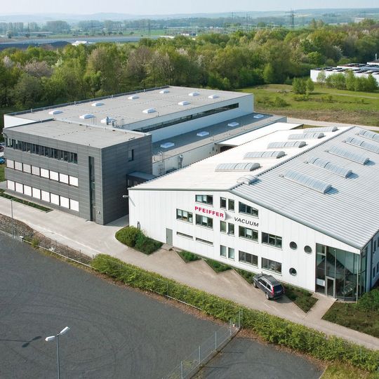 Firmensitz von Pfeiffer Vacuum Components & Solutions in Göttingen. Firmensitz von Pfeiffer Vacuum Components & Solutions in Göttingen.