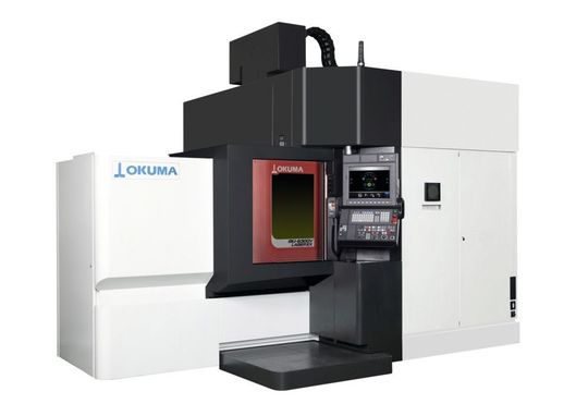 The Okuma MU-6300V Laser EX allows for laser metal deposition – LMD – for both large-capacity and high definition additive manufacturing. The Okuma MU-6300V Laser EX allows for laser metal deposition – LMD – for both large-capacity and high definition additive manufacturing.