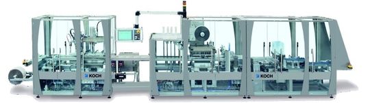 Blisterlinie KBS-KF mit Kettenführung, ideal für Großblister mit Deckfolie. Verschiedene Deckfolienmaterialien sind möglich. Bilder: Uhlmann Pac-Systeme Blisterlinie KBS-KF mit Kettenführung, ideal für Großblister mit Deckfolie. Verschiedene Deckfolienmaterialien sind möglich. Bilder: Uhlmann Pac-Systeme