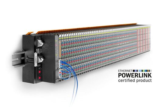 Weidmüller u-remote Feldbuskoppler POWERLINK: Der neue u-remote-Feldbuskoppler unterstützt den Industrial-Ethernet-Standard POWERLINK. Weidmüller u-remote Feldbuskoppler POWERLINK: Der neue u-remote-Feldbuskoppler unterstützt den Industrial-Ethernet-Standard POWERLINK.