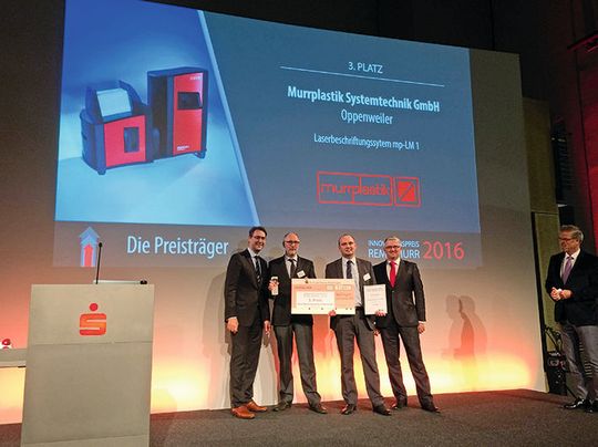 3. Preis für Murrplastik 3. Preis für Murrplastik