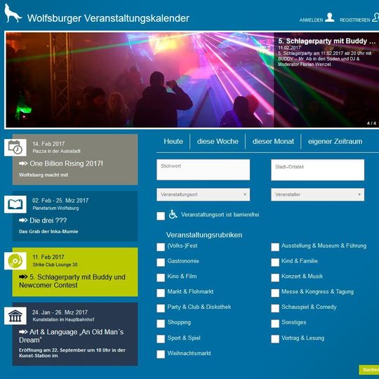 Startseite des Portals Startseite des Portals