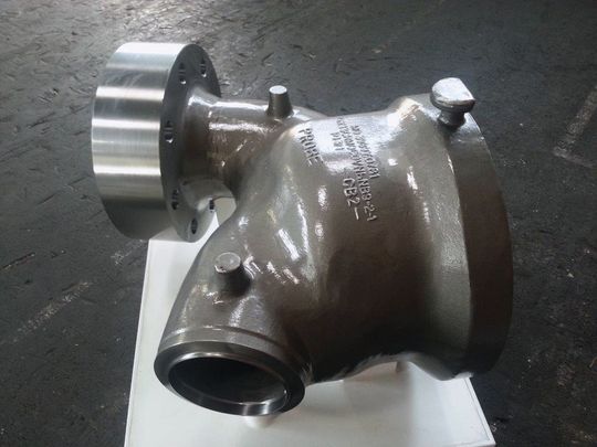 Hochdruck-Ventilgehäuse aus der borhaltigen Stahlgussgüte CB2 Hochdruck-Ventilgehäuse aus der borhaltigen Stahlgussgüte CB2