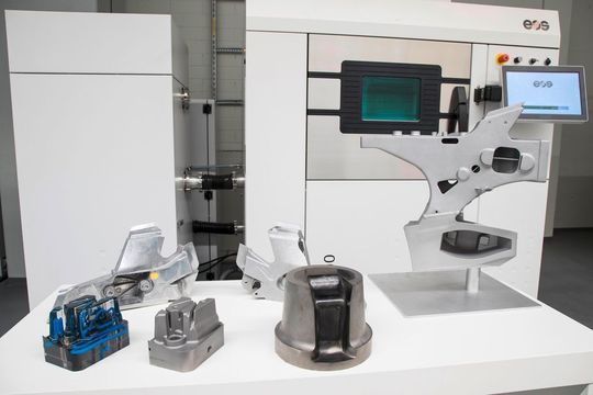 Diese Bauteile fertigt Audi per DMLS-Verfahren. Durch eine Zusammenarbeit mit EOS will Audi sein Know-how vertiefen.