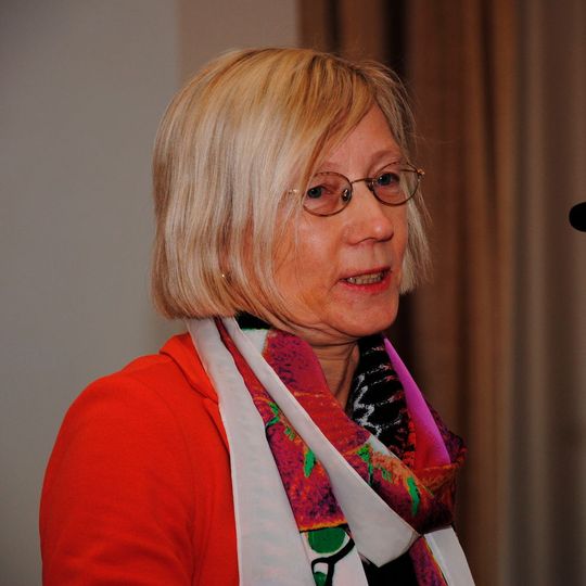 Karin Milger, Vorsitzende Richterin am Bundesgerichtshof, referiert am 10. Deutschen Autorechtstag in Königswinter.