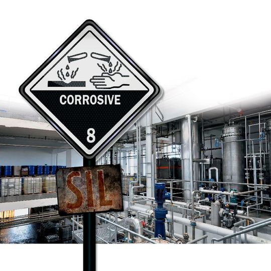 Korrosionsschäden lassen sich im Chemiebetrieb nicht immer vermeiden – aber bitte nicht an Sicherheitssystemen! Korrosionsschäden lassen sich im Chemiebetrieb nicht immer vermeiden – aber bitte nicht an Sicherheitssystemen!