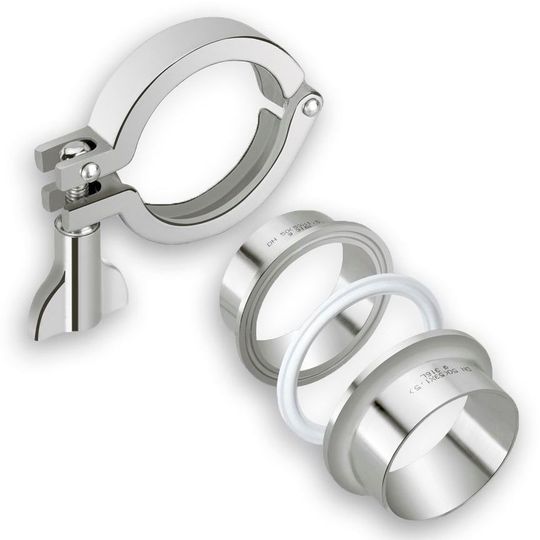 Die neue PTFE-Dichtung wurde speziell den Anforderungen der pharmazeutischen Industrie angepasst. Die neue PTFE-Dichtung wurde speziell den Anforderungen der pharmazeutischen Industrie angepasst.