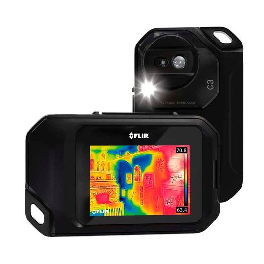 FLIR C3 Wärmebildkamera für Wohnungs- und Gebäudeanalysten FLIR C3 Wärmebildkamera für Wohnungs- und Gebäudeanalysten