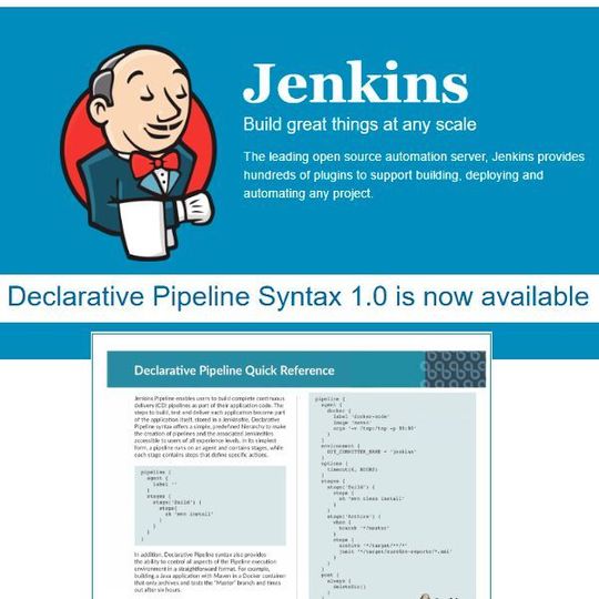 Deklarative Sprache für Jenkins-Pipelines. Deklarative Sprache für Jenkins-Pipelines.