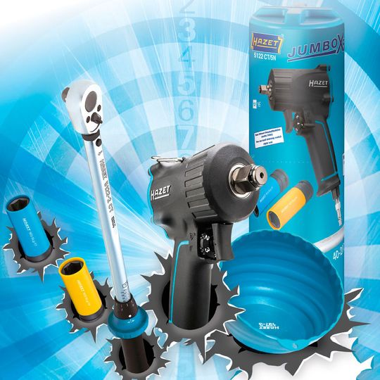 Das Komplettset enthält die wichtigsten Werkzeuge für den Radwechselprofi.