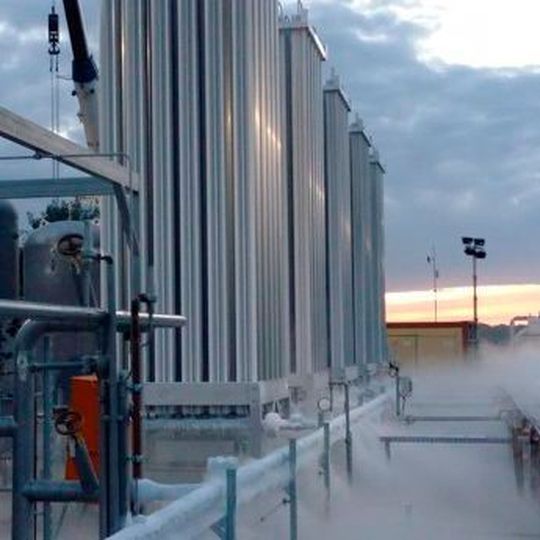 Heliumspeicheranlage in Gronau-Epe Heliumspeicheranlage in Gronau-Epe