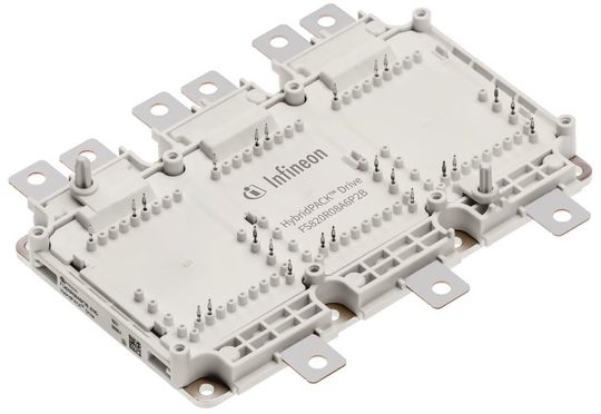 Bild 1: Modulgehäuse des HybridPACK Drive (HPDrive). Bild 1: Modulgehäuse des HybridPACK Drive (HPDrive).