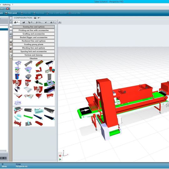 PLM für den technischen Vertrieb ermöglicht die Lösung P´X5 Sales Solution von Perspectix. PLM für den technischen Vertrieb ermöglicht die Lösung P´X5 Sales Solution von Perspectix.