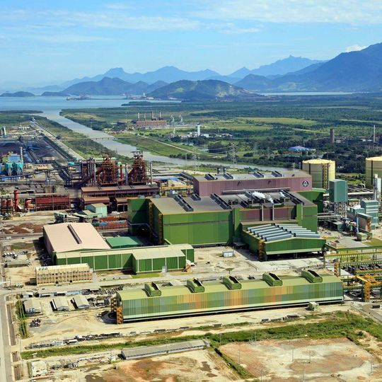 Für 1,5 Milliarden Euro hat Thyssenkrupp sein brasilianisches Stahlwerk verkauft. Für 1,5 Milliarden Euro hat Thyssenkrupp sein brasilianisches Stahlwerk verkauft.
