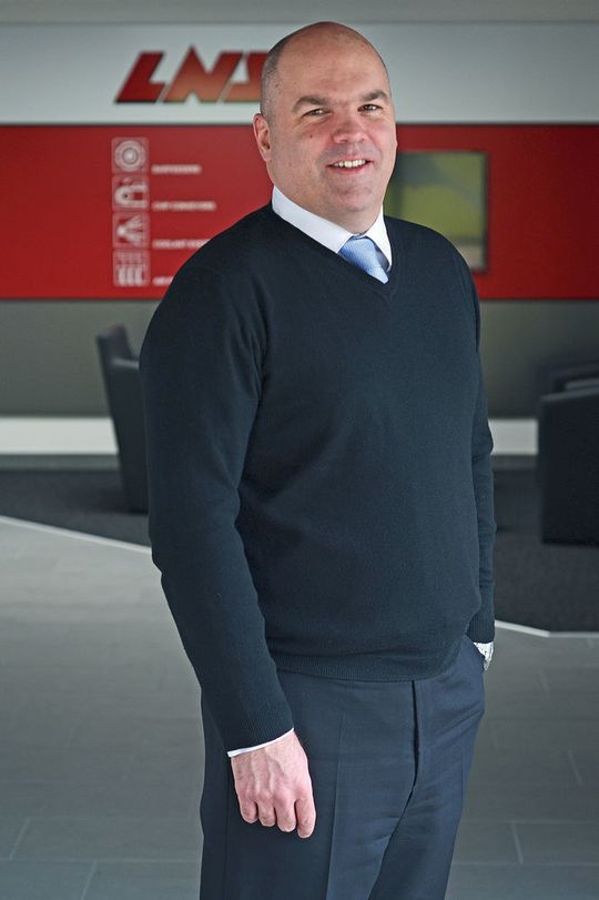 Gilbert Lile, CEO de LNS SA à Orvin. Gilbert Lile, CEO de LNS SA à Orvin.