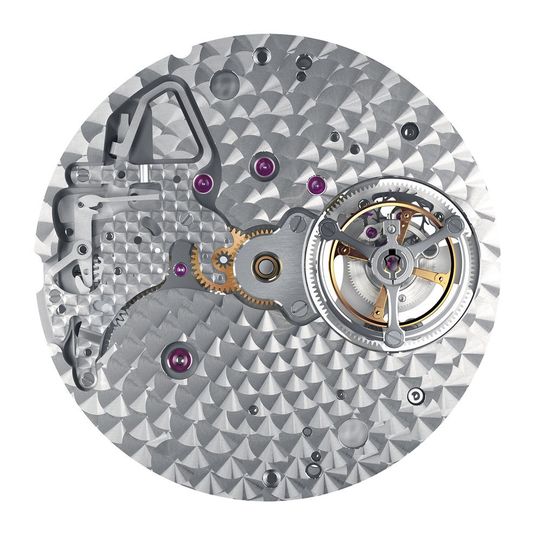 Vaucher Manufacture Fleurier ajoute à son escarcelle de mouvements extra-plats un nouveau calibre à remontage manuel doté d’un tourbillon volant à 9h. Vaucher Manufacture Fleurier ajoute à son escarcelle de mouvements extra-plats un nouveau calibre à remontage manuel doté d’un tourbillon volant à 9h.