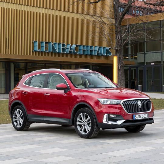Borgward bringt den BX5 in Deutschland als reines E-Fahrzeug auf den Markt. Borgward bringt den BX5 in Deutschland als reines E-Fahrzeug auf den Markt.