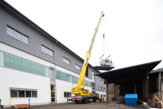 Zehn Tage dauerte das erste Projekt, bei dem die Montageplattform bei einem süddeutschen Maschinenbauer eingesetzt wurde.