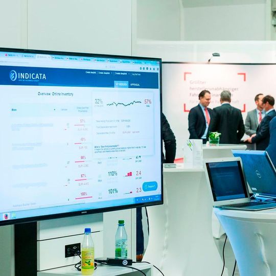 Beim Deutschen Remarketing Kongress 2017 präsentierte sich Indicata erstmals in Deutschland.