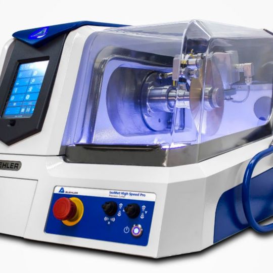 Iso-Met High Speed is said to cut virtually any type of material, from ductile metals to brittle ceramics. Iso-Met High Speed is said to cut virtually any type of material, from ductile metals to brittle ceramics.