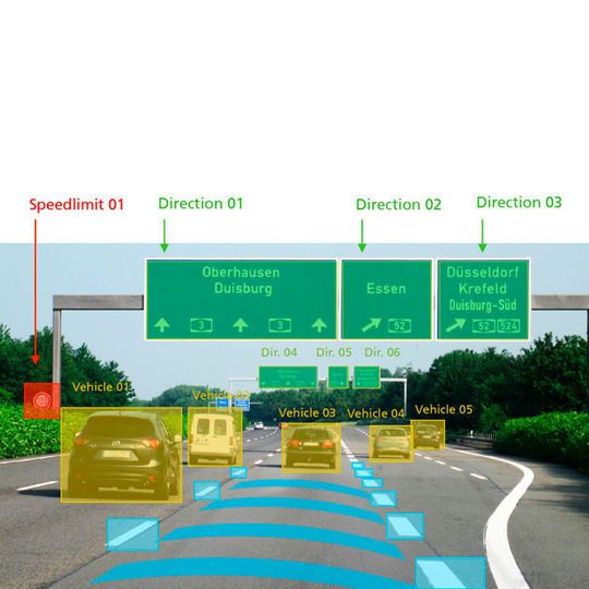 Forscher des Fraunhofer-Instituts entwickeln derzeit Techniken, um komplexe Verkehrssituationen in Baustellen in Echtzeit zu simulieren. Forscher des Fraunhofer-Instituts entwickeln derzeit Techniken, um komplexe Verkehrssituationen in Baustellen in Echtzeit zu simulieren.