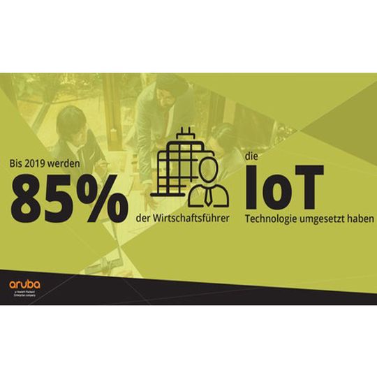 Laut einer aktuellen Aruba-Studie entwickelt sich IoT schneller als erwartet zum Massenmarkt. Laut einer aktuellen Aruba-Studie entwickelt sich IoT schneller als erwartet zum Massenmarkt.