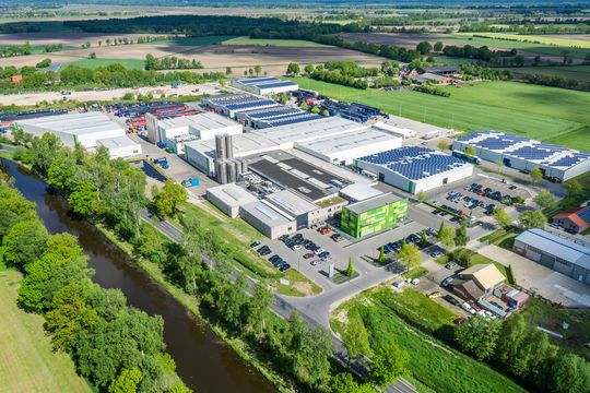 Hauptsitz der Bekuplast-Unternehmensgruppe in Ringe. Hauptsitz der Bekuplast-Unternehmensgruppe in Ringe.