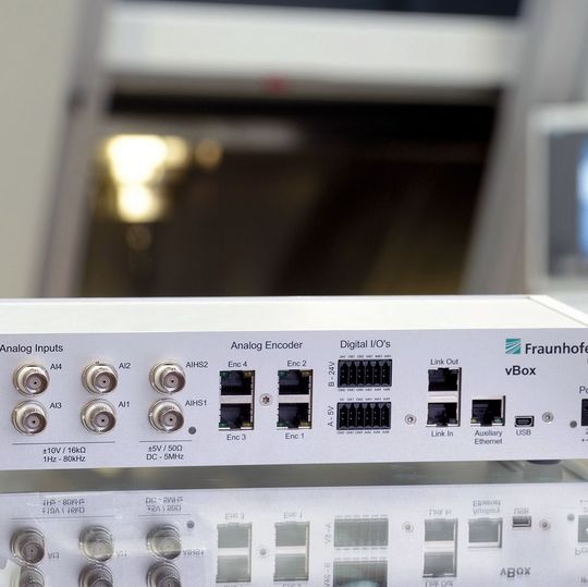 With its many inputs and outputs, the V-Box can be implemented in existing manufacturing systems. With its many inputs and outputs, the V-Box can be implemented in existing manufacturing systems.