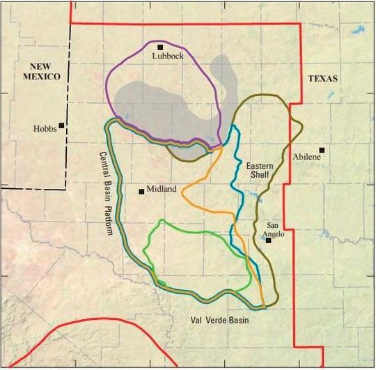 The Wolfcamp shale in the Midland Basin portion of Texas’ Permian Basin province is the largest estimate of continuous oil that USGS has ever assessed in the United States. The Wolfcamp shale in the Midland Basin portion of Texas’ Permian Basin province is the largest estimate of continuous oil that USGS has ever assessed in the United States.