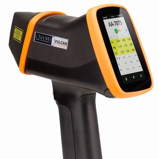 Vulcan can identify materials within a second. Vulcan can identify materials within a second.