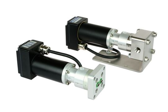 Die Pumpen sind mit unterschiedlichen Anschlußvarianten verfügbar. Die Pumpen sind mit unterschiedlichen Anschlußvarianten verfügbar.