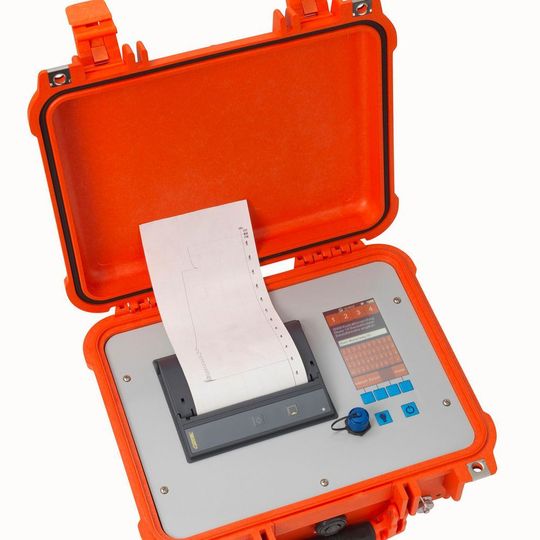 Druckprüfkoffer PMS3000 gemäß DVGW G469 (A) und W400-2, Teil 16 Druckprüfkoffer PMS3000 gemäß DVGW G469 (A) und W400-2, Teil 16